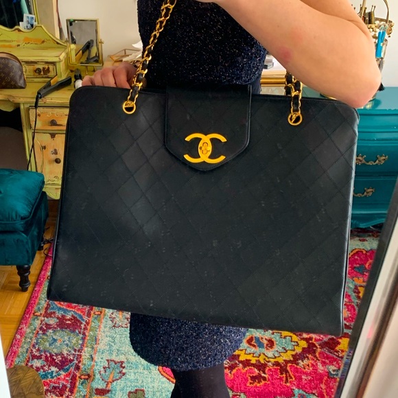 Chanel weekender model bag from early 1990’s RARE - Picture 2 of 13